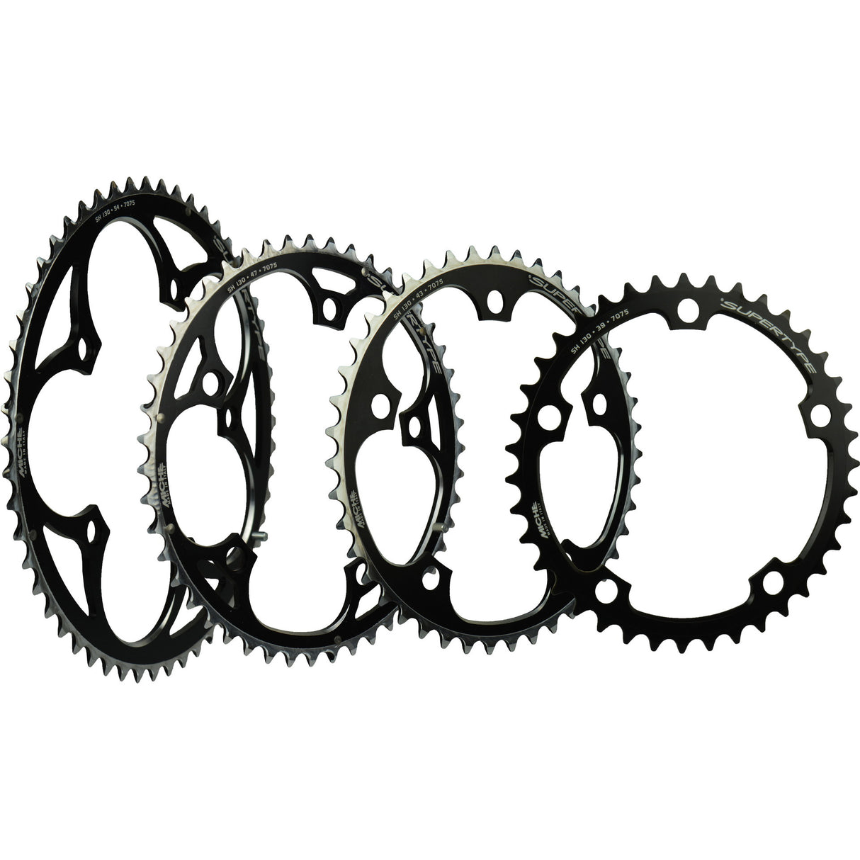 Plateau Miche Shimano 46 dents 3 32 46 130 supertype noir