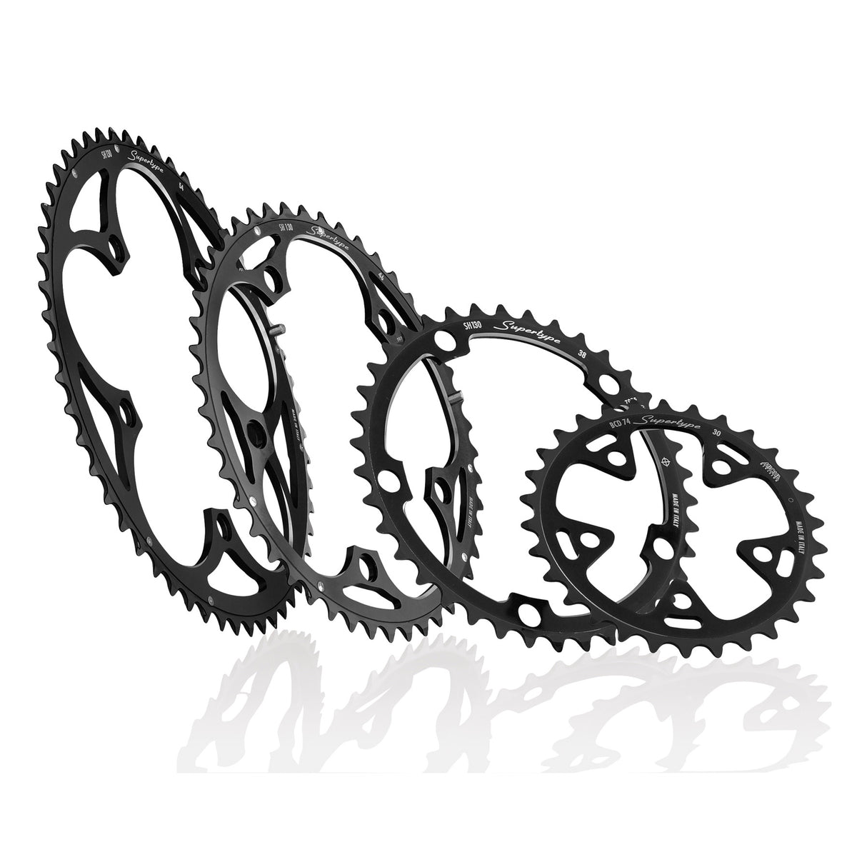 Shimano Miche Chain Top Supertype 130 42T Triple Black