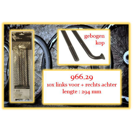 Miche Spaak + Nip. 10x LV + RA 966.29