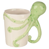 Tasse en céramique avec poignée en forme de poulpe Lisa Parker