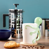 Tasse en céramique avec poignée en forme de poulpe Lisa Parker