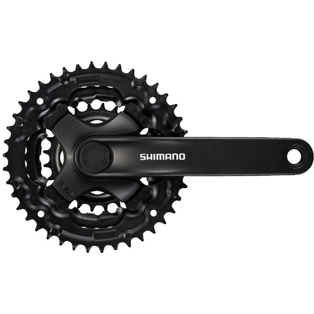 Pédalier Shimano y301 6 7 8v 42 34 24t 170mm -7mm noir