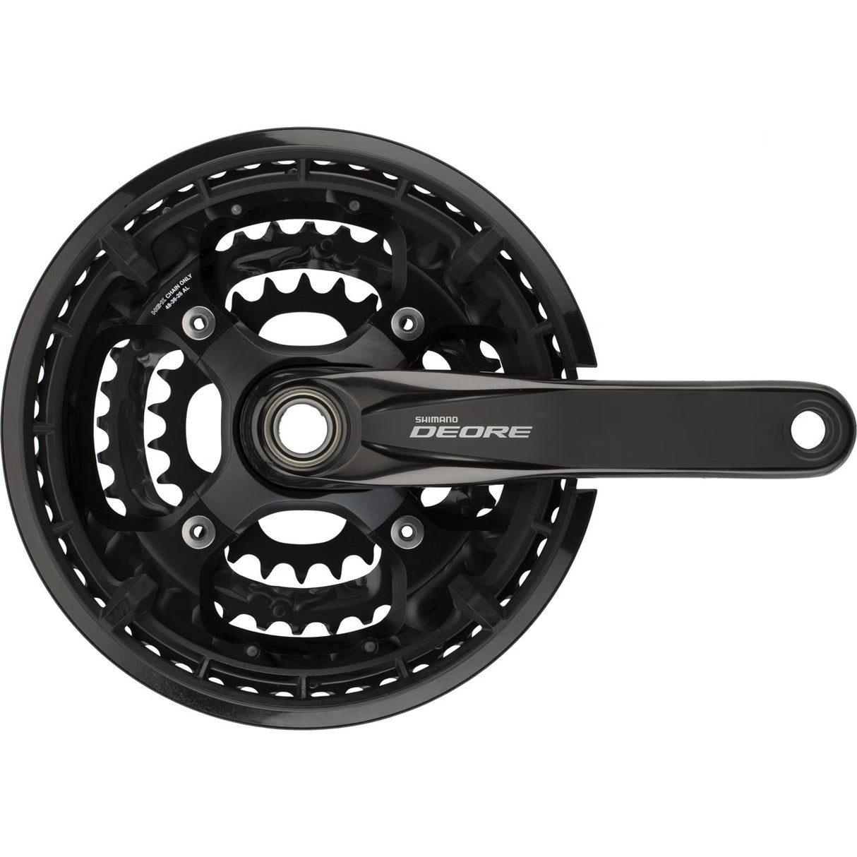Pédalier Shimano deore 3x10v 175mm 26 36 48t noir oem