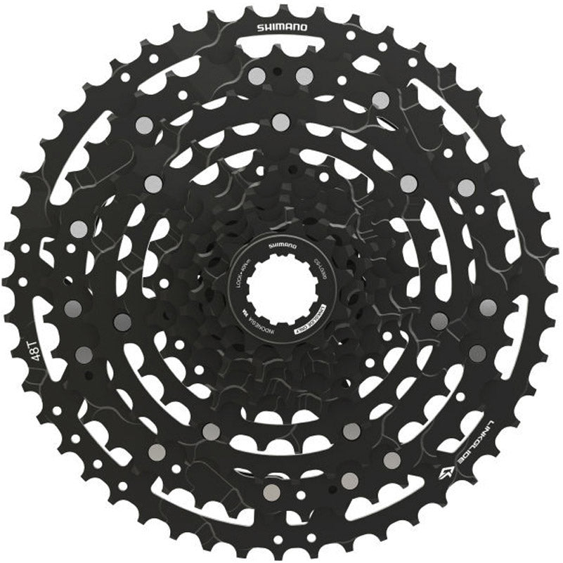 Shimano Cassette Cuets 10V 11-48T CS-LG300 Black