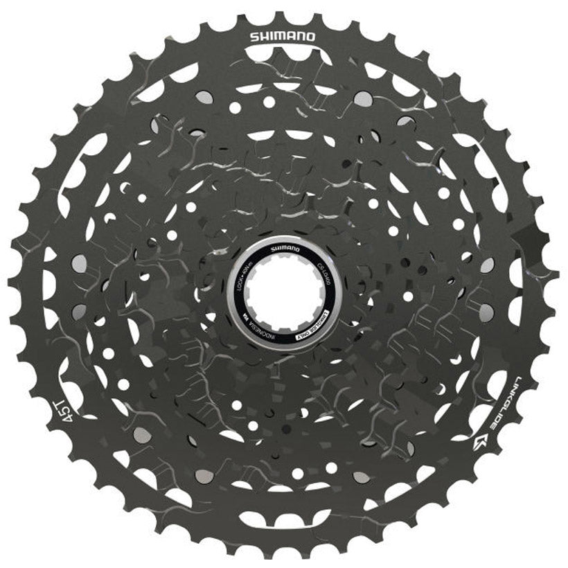 Shimano Cassette Cues 11V 11-45T CS-LG400 Sort