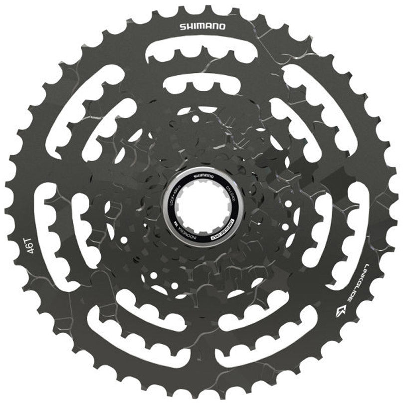 Shimano Cassette Cues 9V 11-46T CS-LG400 Sort