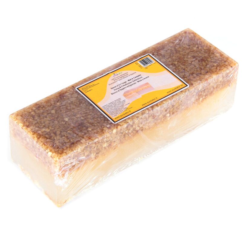 Gruau au miel - pain de savon