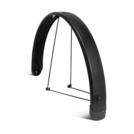 Garde-boue arrière Eurofender 26 pouces 65mm urban arrow noir mat tempo carré