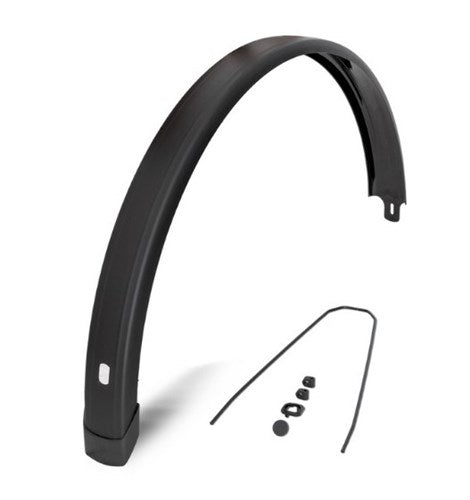 Eurofender garde-boue arrière tempo carré 28 pouces 58mm - noir