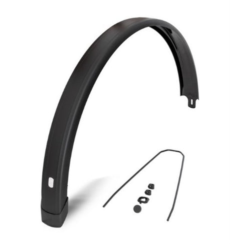Eurofender garde-boue arrière 28 pouces 72mm plat noir mat tempo squa