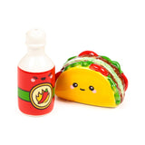 Frida la sauce piquante taco foodie offres salières et poivrières