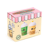 Boba matcha bubble tea foodiemals salière et poivrière