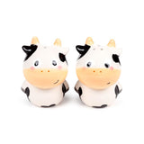 Ensemble sel et poivre vache noir et blanc