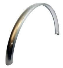 Pièces de cycle Hulzebos b.v. garde-boue arrière white label 26 28 gris métallisé