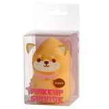 Éponge à maquillage pour chien Shiba Inu