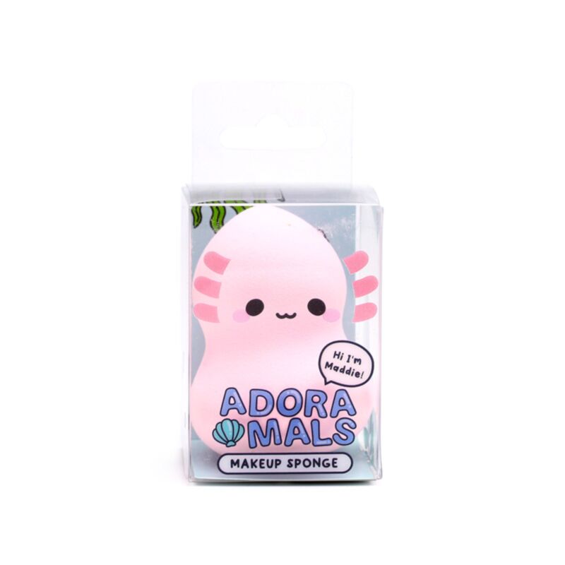Adoramals Maddie l'axolotl éponge à maquillage