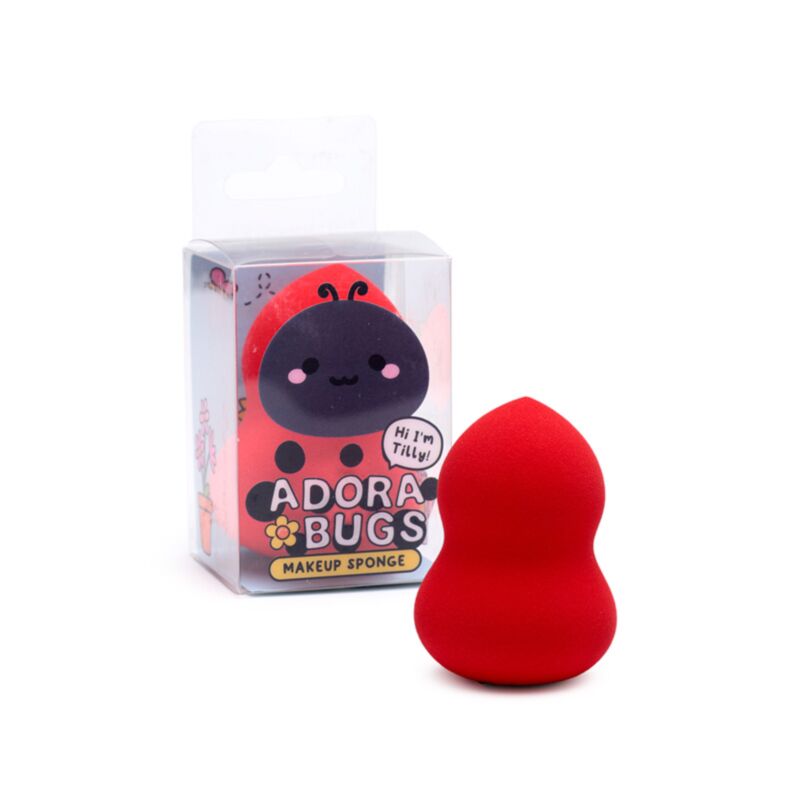 Adoramals Tilly la coccinelle éponge à maquillage