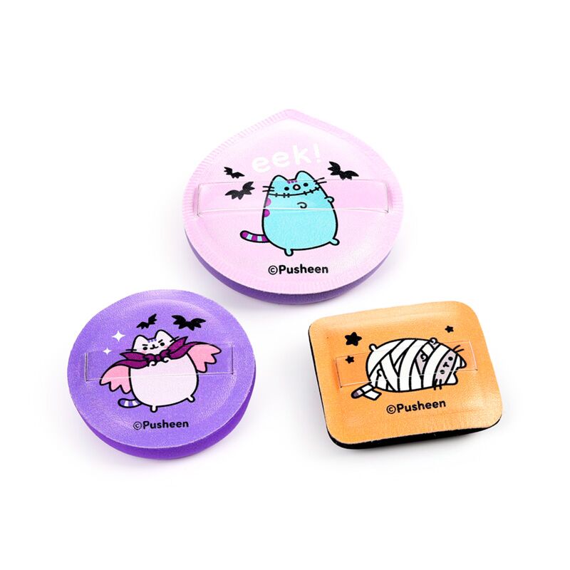 Pusheen le chat Halloween lot de 3 éponges à maquillage