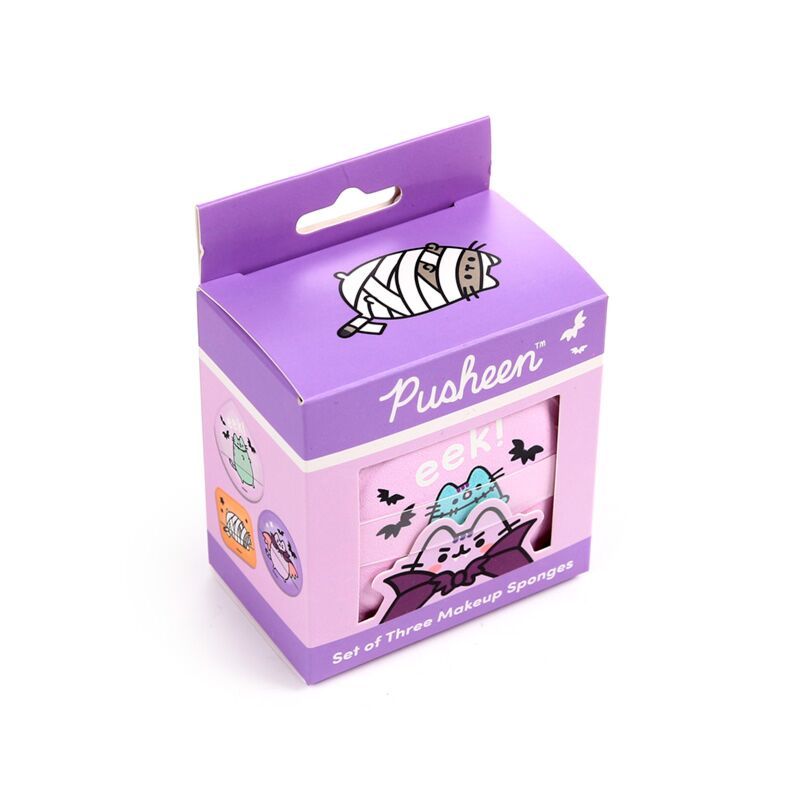 Pusheen le chat Halloween lot de 3 éponges à maquillage
