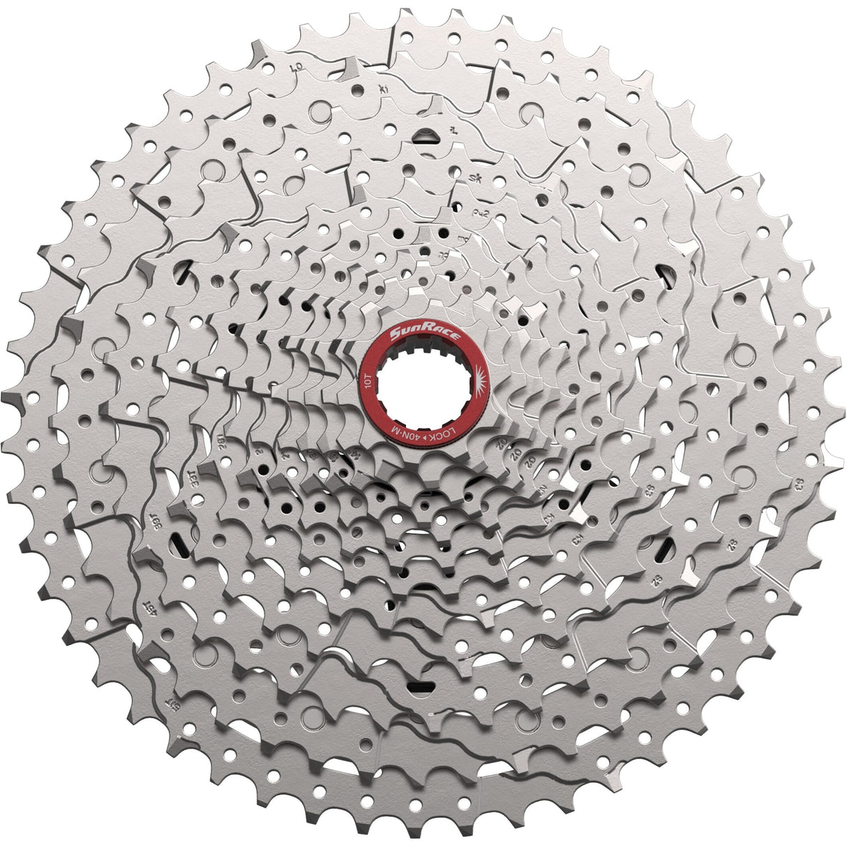 Cassette Sunrace csmz930 12v 10-51t microspline argent r
