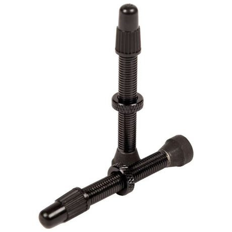 Tige de valve Stans Stan's aluminium (pack boutique - 10pcs) - universelle, presta - noir - 44mm