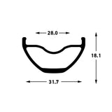 Stan's Jante Stan's Arch S2 - 29'' - 32h - gris noir
