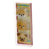 Lot de 3 gommes Adoramals Carlin Chat Shiba Inu