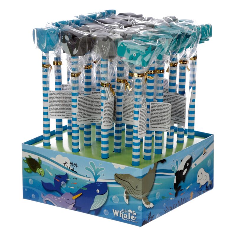Baleine - crayon gomme