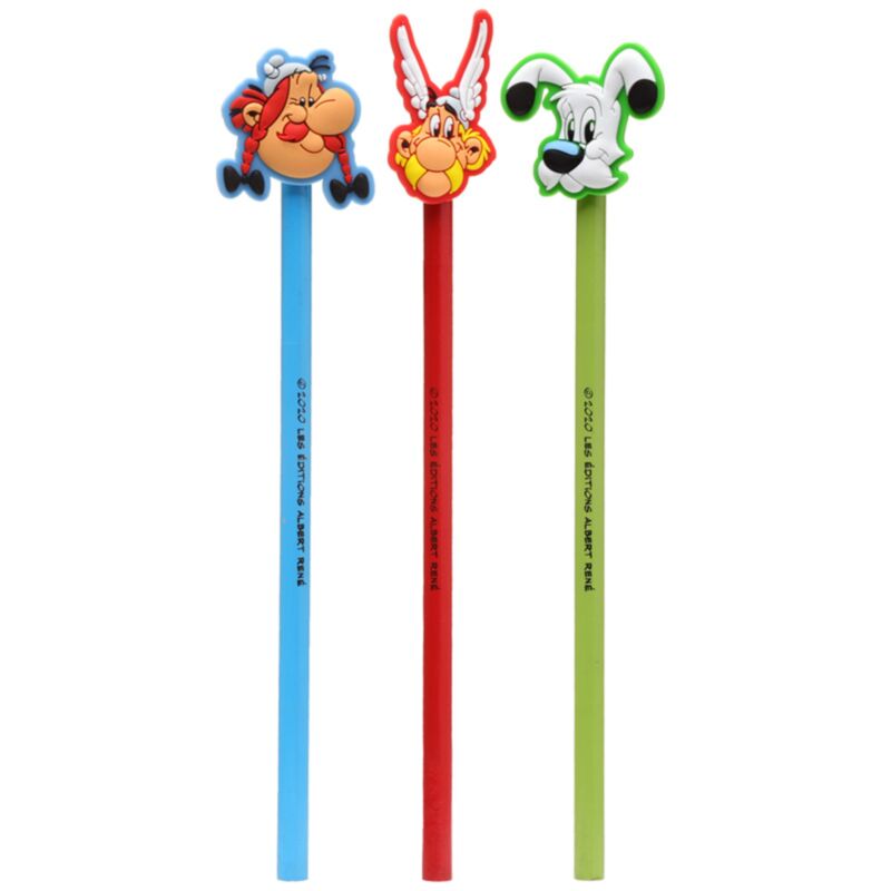 Astérix, obélix idefix - crayon à dessus pvc