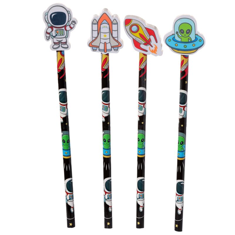 Bonjour espace - crayon gomme