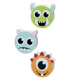Lot de 3 gommes monstre Monstarz