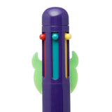 Stylo multicolore monstre Monstarz (6 couleurs) avec breloque