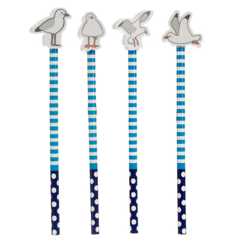 Mouette - crayon gomme