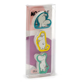 Lot de 3 gommes Moomin