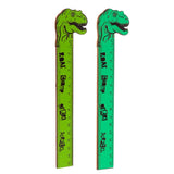 Règle supérieure en bois en forme de dinosaure (15 cm)
