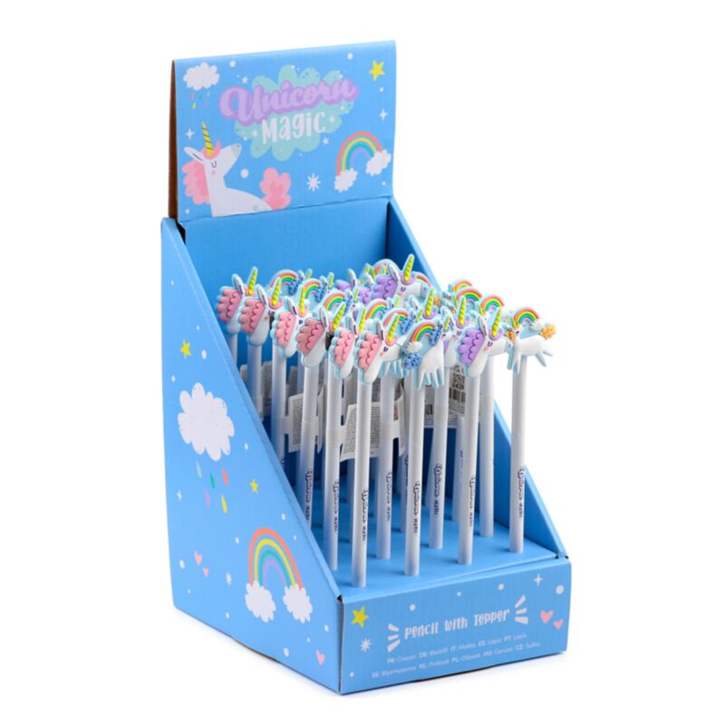 Magie de la licorne - crayon à dessus en pvc