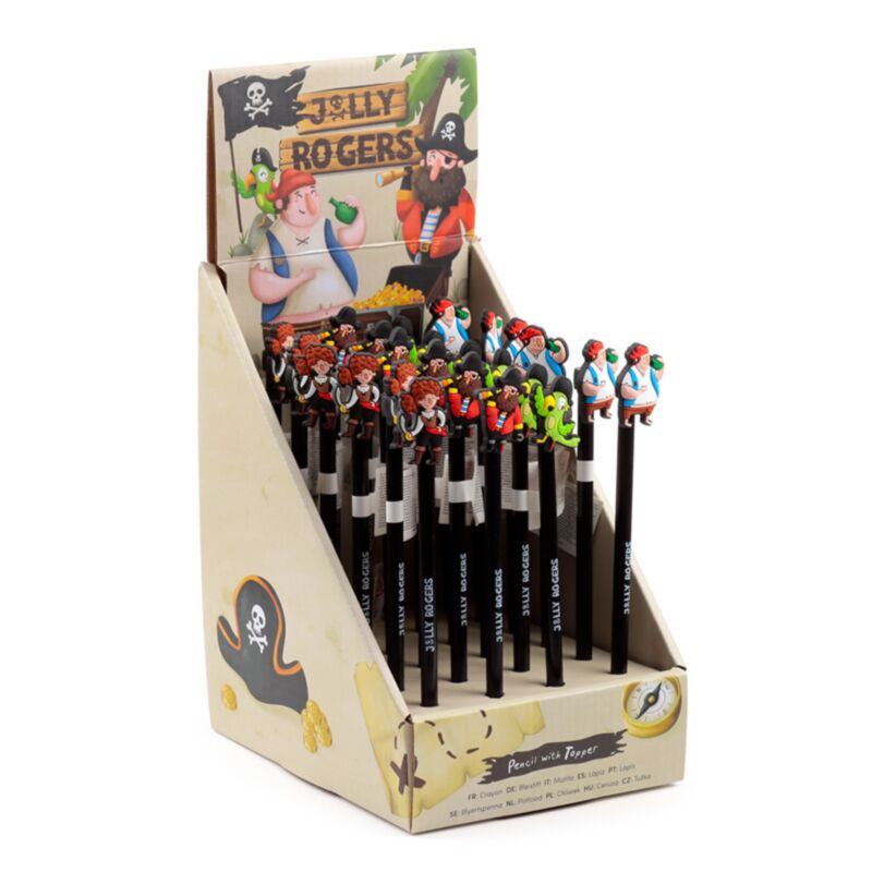 Pirates de Jolly Rogers - crayon à dessus en PVC