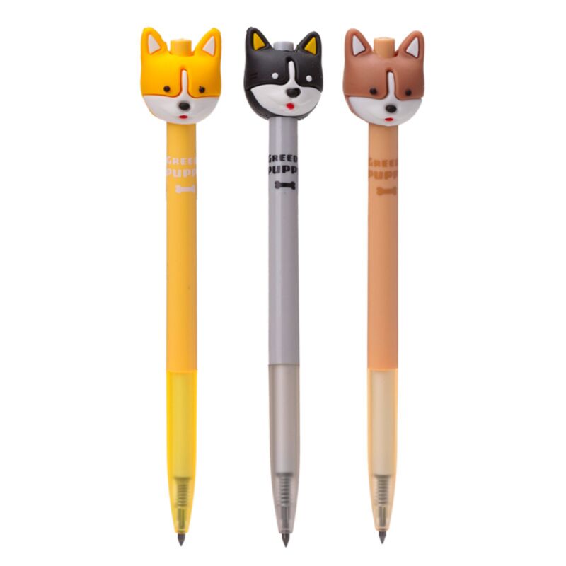 Crayon infini chien mignon
