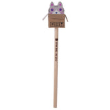Chat en boîte - crayon gomme