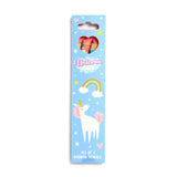 Ensemble magique licorne de 2 crayons arc-en-ciel