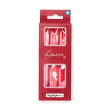 Lot de 3 surligneurs Amore Heart Pop Top