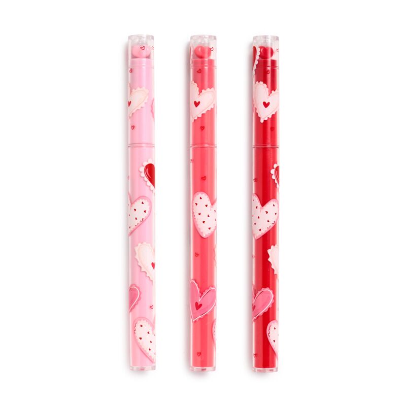 Lot de 3 surligneurs Amore Heart Pop Top