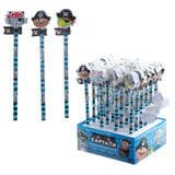 Aye aye capitaine pirates - crayon gomme