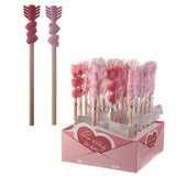Flèche coeur - crayon gomme