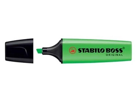 Abi marqueur de texte stlo boss original vert pointe inclinée 2-5 mm