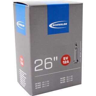 Schwalbe benelux b.v. Chambre à air Schwalbe SV12S 26 25 40-559 FV 40mm