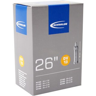 Chambre à air Schwalbe dv13 26 40 62-559 hv 40mm
