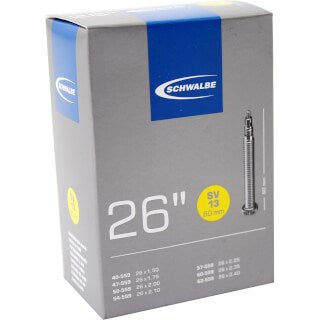 Chambre à air Schwalbe SV13 26 pouces 40 62-559 fv 60mm