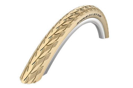 Schwalbe Tire 28x1 1 2 40-635 Delta Cruiser Plus Creme Reflex