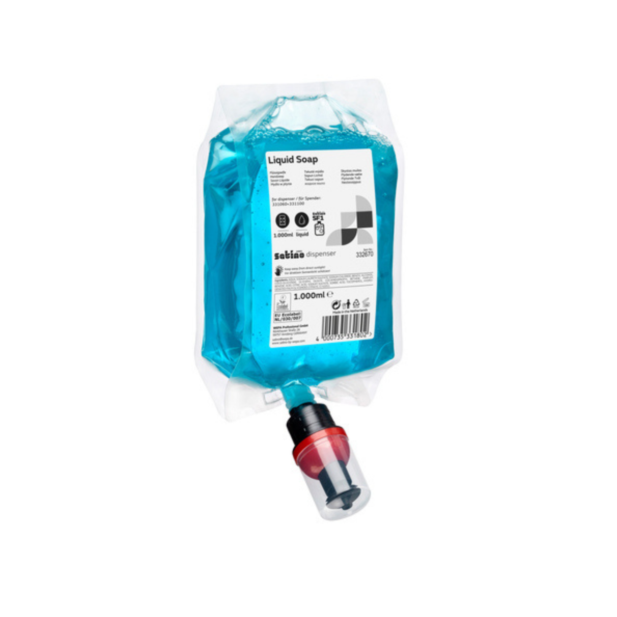 Savon liquide pour les mains Satino SF1 (6x1 litre)